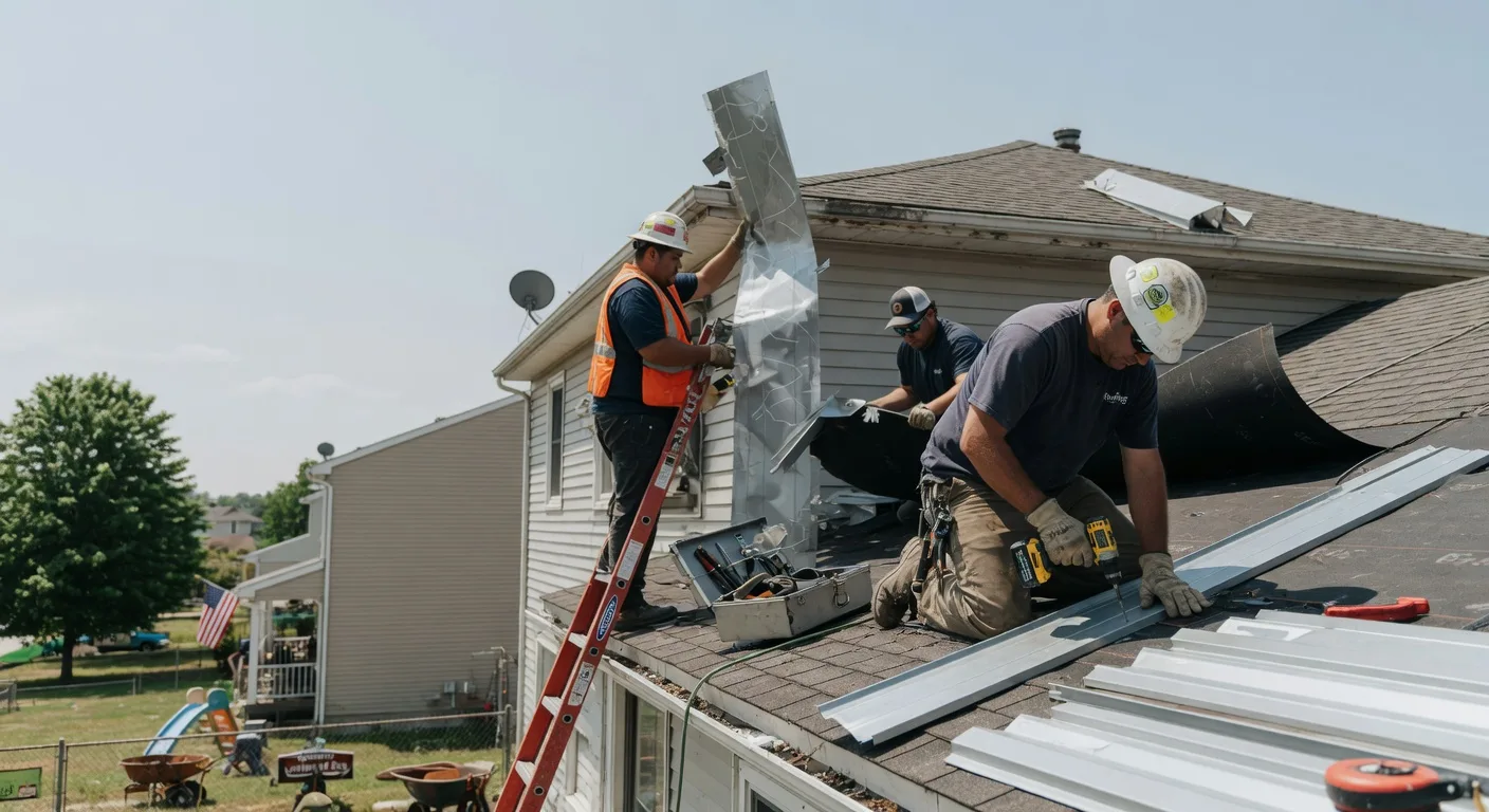 Storm Damage Metal Roof Repair in Peach Springs, AZ